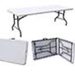 Folding aluminum table 