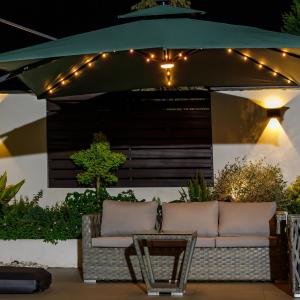 Hanging umbrella with solar light15 - 副本