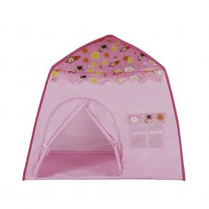 Kids play flower house 